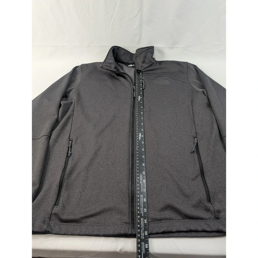 The North Face Jacket Mens Extra Large‎  Charcoal Gray Skyline Full Zip Fleece